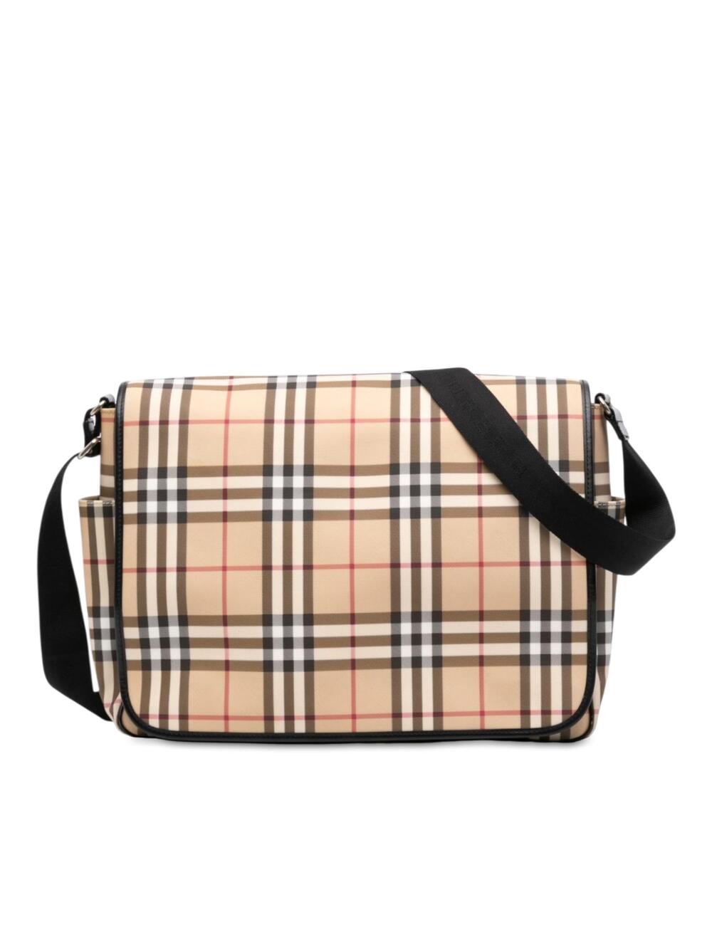 Burberry House Check Coated Canvas Flap #362732B39B